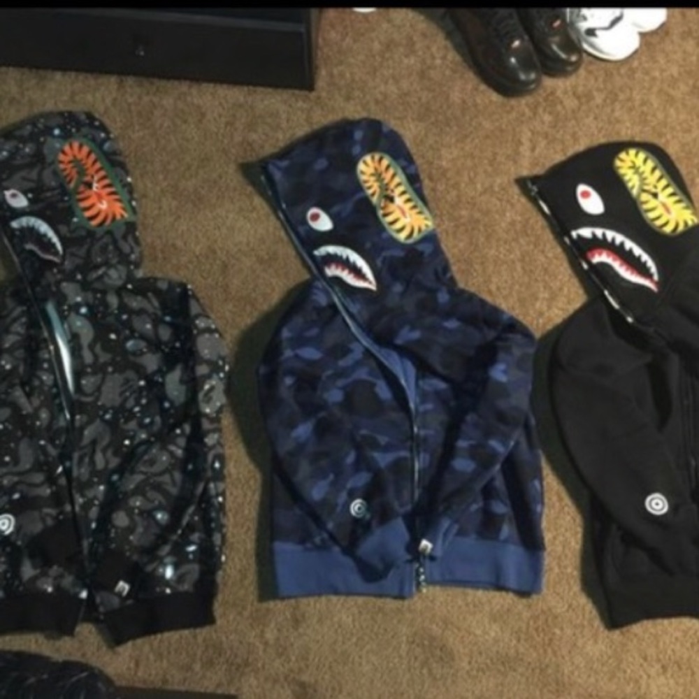 bape hoodie